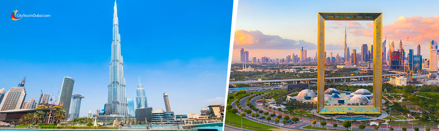 Burj Khalifa with Dubai Frame Combo Tickets