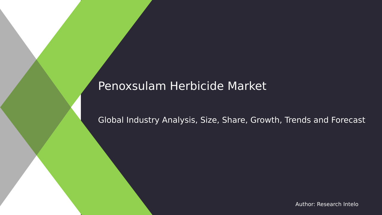 Penoxsulam Herbicide Market Research Report 2033